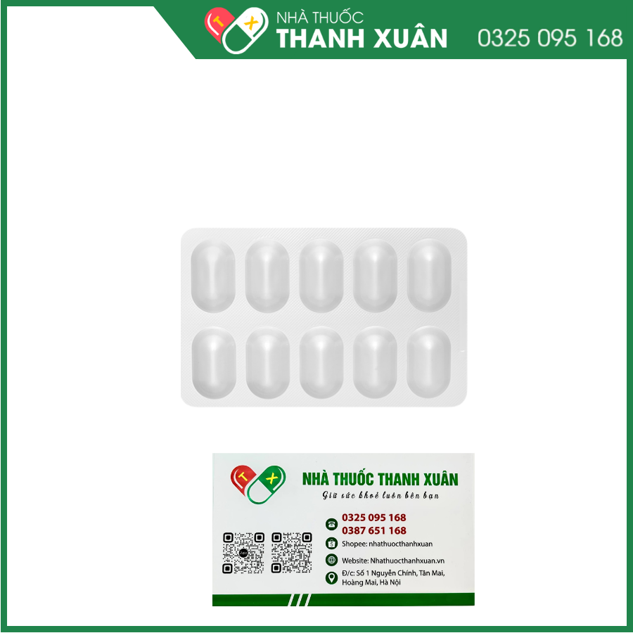 Esomeprazol 20-US điều trị trào ngược dạ dày-thực quản
